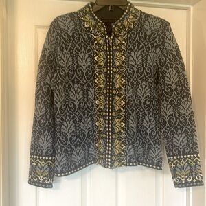 Nomadic Traders Full Zip Sweater Size S